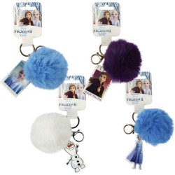 LLAVERO POMPOM FROZEN 2 - AZUL