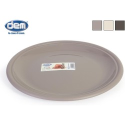 PLATO LLANO 25CM TOFFEE -...