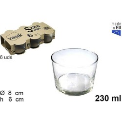 VASO CRISTAL SIDRA MINI 230ML