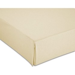 CUBRE CANAPE LISO 135 CM BEIGE