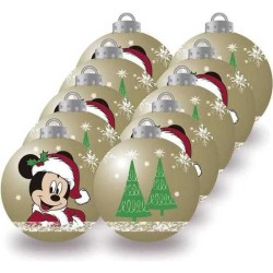 BOLAS NAVIDAD 6CM PACK 10...