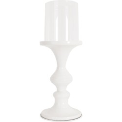 CANDELABRO METAL BLANCO...