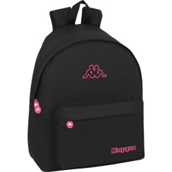 MOCHILA KAPPA "BLACK AND PINK"