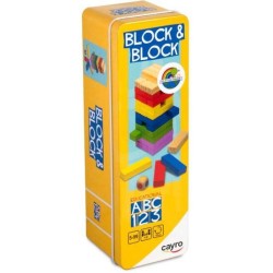 JUEGO BLOCK & BLOCK MADERA...