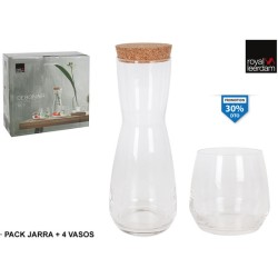 SET 4 VASOS + JARRA CON...