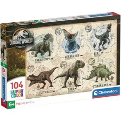 PUZZLE JURASSIC WORLD 104PZS