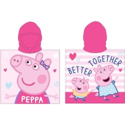 PONCHO TOALLA PEPPA PIG...