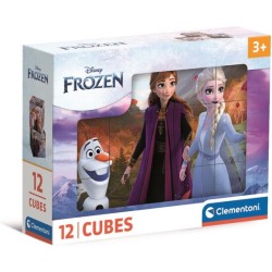 ROMPECABEZAS 12 CUBOS FROZEN