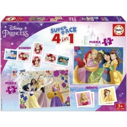 SUPERPACK 4 EN 1 PRINCESAS...