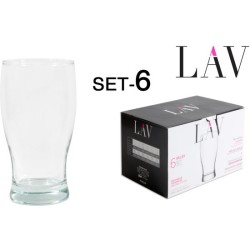 SET 6 VASOS CERVEZA 580CC...