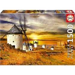 PUZZLE 1500 PIEZAS. MOLINOS...