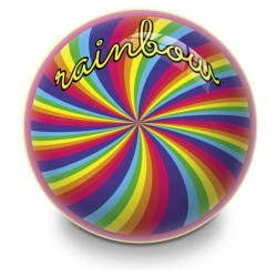 PELOTA BIOBALL RAINBOW FLUO...