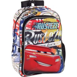 MOCHILA COLEGIAL CARS 42 CM.