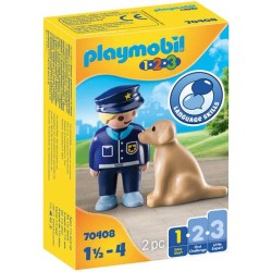 POLICIA CON PERRO PLAYMOBIL...