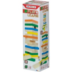 TORRE BLOCS MADERA 58PZAS...