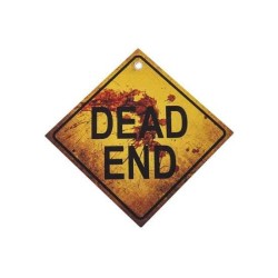 CARTEL "DEAD END" 24 X 0,5...