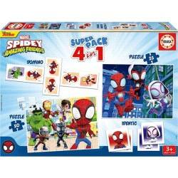 SUPERPACK 4 EN 1 SPIDEY -...