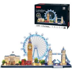 PUZZLE 3D LONDRES LED 186...