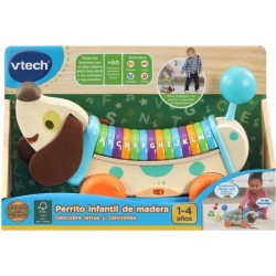 ECO PERRITO INFANTIL DE MADERA