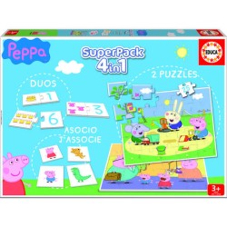 SUPERPACK 4 EN 1 PEPPA PIG