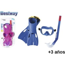 KIT GAFAS ALETAS DE BUCEO