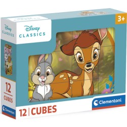 PUZZLE CUBO BAMBI DISNEY 12PZS