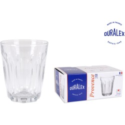 SET 6 VASOS TRANSP. 22CL...