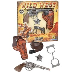 PISTOLA 8 TIROS WILD WEST...