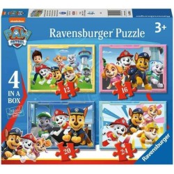 PUZZLE 4EN1 PATRULLA CANINA