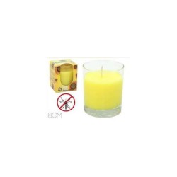 VELA CITRONELA EN VASO 8CM