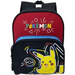 MOCHILA PIKACHU POKEMON 30CM