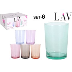 SET 6 VASOS SIDRA 520CC...