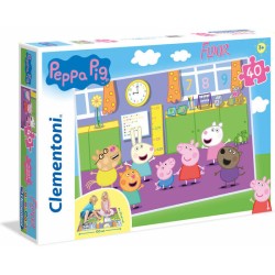 PUZZLE FLOOR PEPPA PIG 40PZS