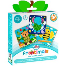 SET MINI PUZZLES FROOTIMALS