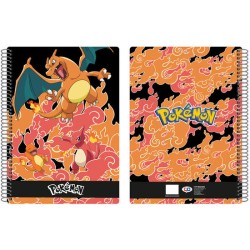 CUADERNO A4 CHARMANDER...