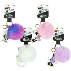 LLAVERO POMPOM MINNIE RAINBOW