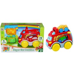 CAMION PORTA 2 COCHES LUZ &...