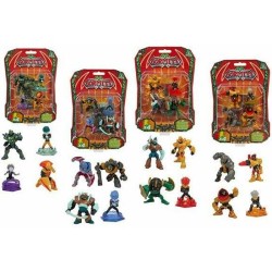 SET 4 FIGURAS GORMITI 5 CM....