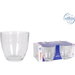 EK SET 4 VASOS TRANSPARENTE...