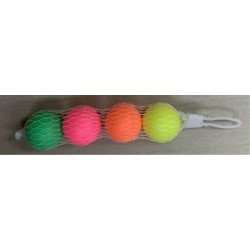 SET 4 PELOTAS 40MM. FLUOR...