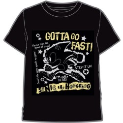 CAMISETA GO FAST SONIC THE...