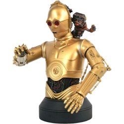 BUSTO C-3PO AND BABU FRIK...