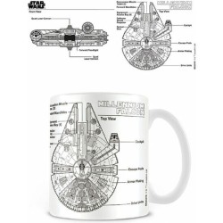 TAZA MILLENNIUM FALCON...