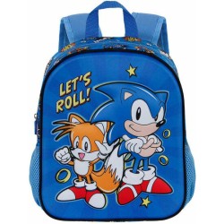 MOCHILA 3D LETS ROLL SONIC...