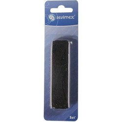 VELCRO NEGRO ADHESIVO 35CM