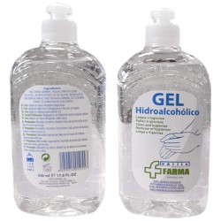 GEL HIDROALCOHÓLICO 500ML -...