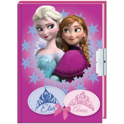 DIARIO FROZEN DISNEY CON LLAVE