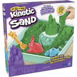 SANDBOX SET KINETIC SAND VERDE