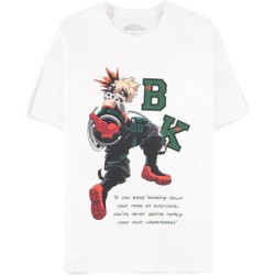 CAMISETA WHITE BAKUGO QUOTE...