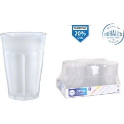 SET DE 6 VASO FROSTED 36CL...